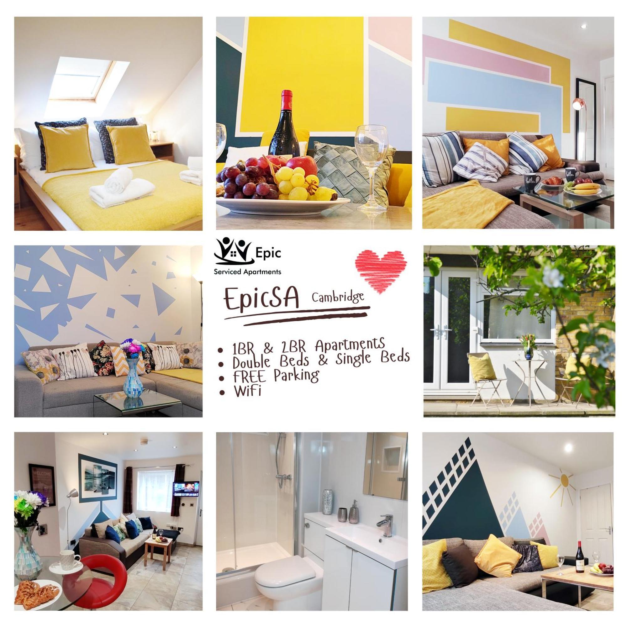 Epicsa - Family & Corporate Stay Mews Apartments With Free Parking Cambridge  Exterior photo